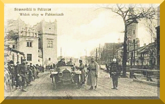 Zamek w Pabianicach ok. 1915 r.